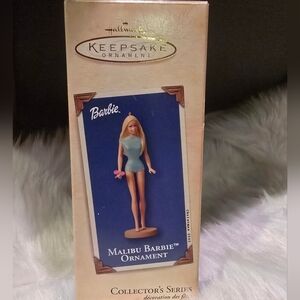 Hallmark Keepsake Barbie Ornament in Blue